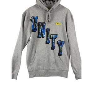 Chinatown Market “Unity” Graphic Hoodie – Gray – Size S – NWT